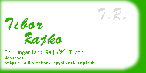tibor rajko business card